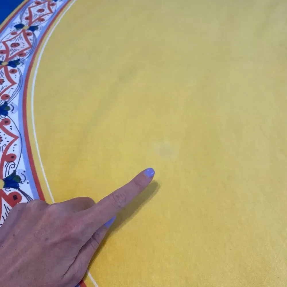 Williams Sonoma Round Tablecloth 70